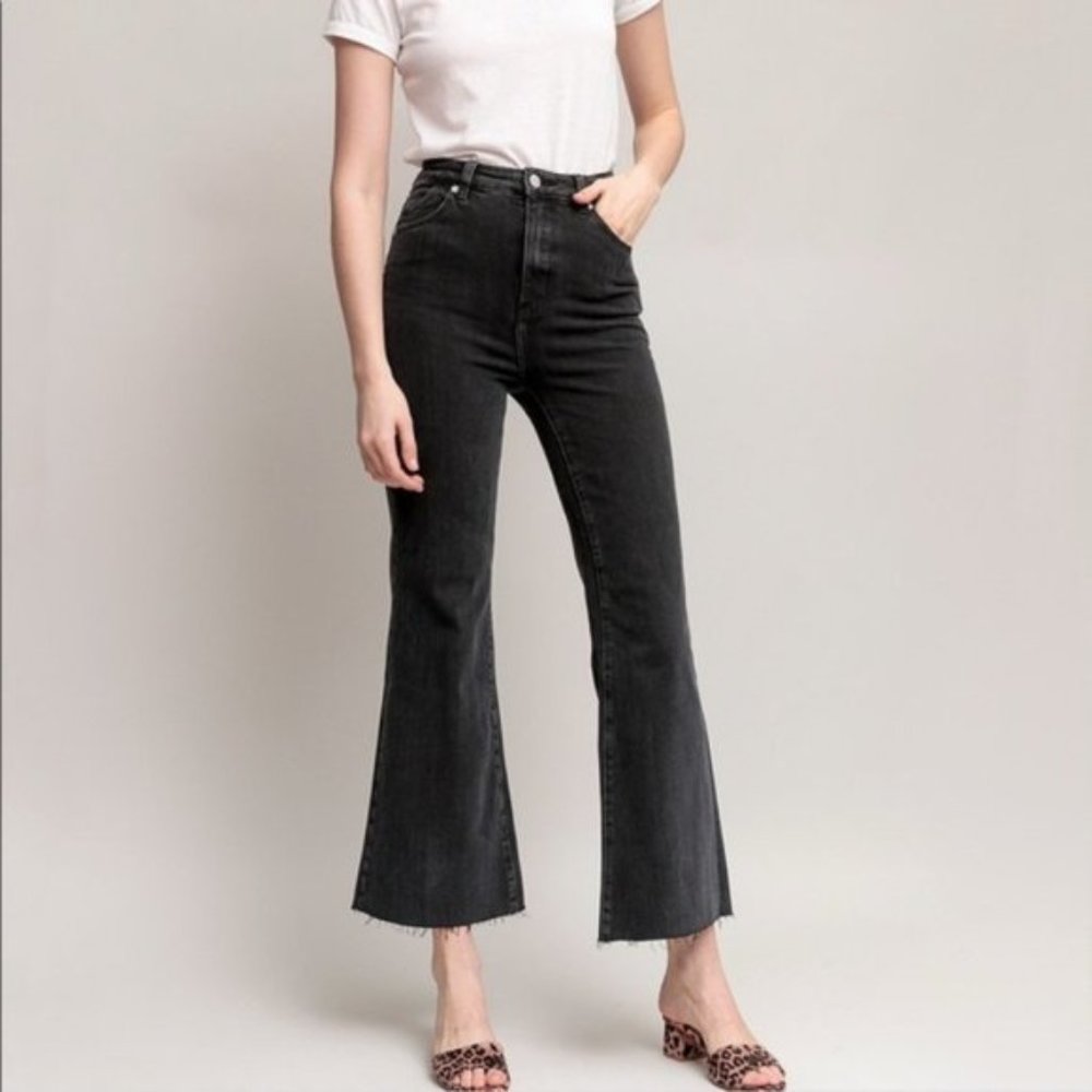 Rolla's East Coast Crop Flare jean